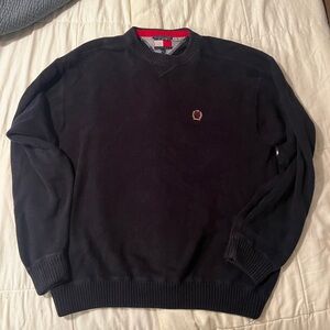 Navy Colored Men’s Tommy Hilfiger Sweater Size Medium